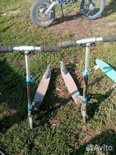 Самокат взрослый бу