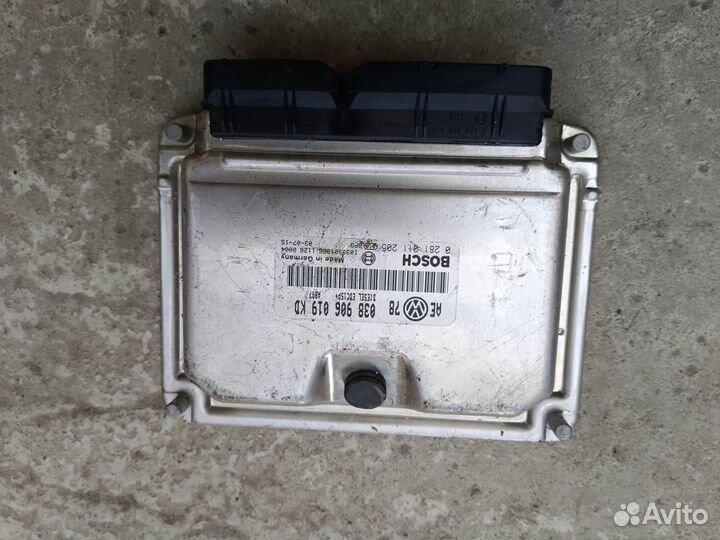 Эбу двигателя для 1.9 TDI AT AVF VW Passat b5+