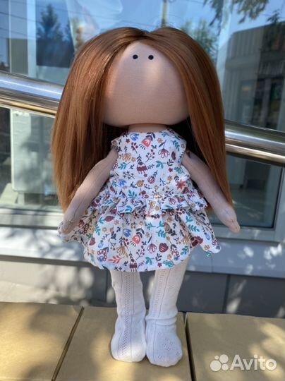 Текстильная кукла авторская