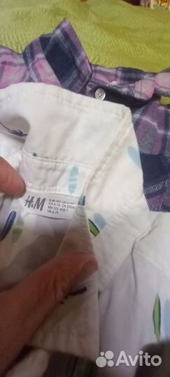 Пакет рубашек на мальчика на 3годика