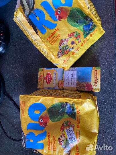 Корм для попугаев