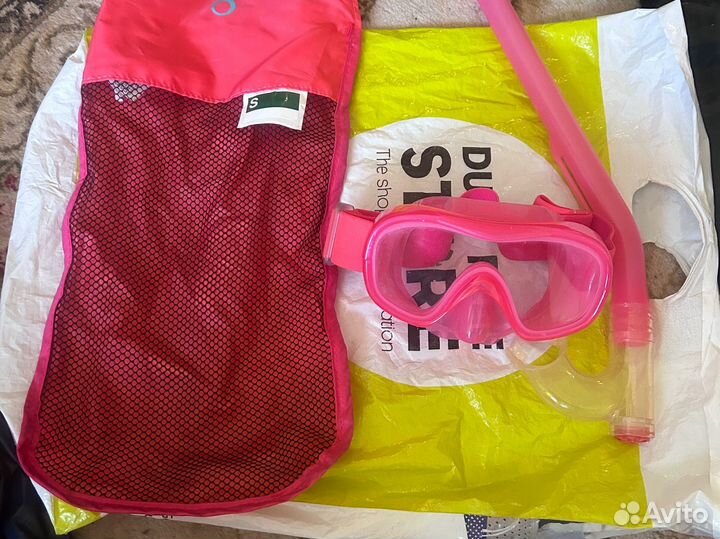 Ласты и маска для плавания