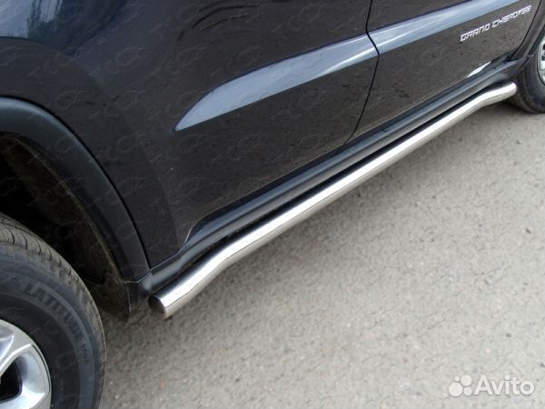 Защита порогов Jeep Grand Cherokee (2011)