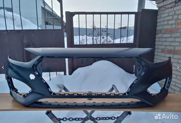 Бампер передний Hyundai Solaris 2