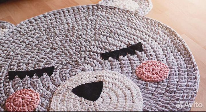 Коврик прикроватный, хенд мейд форево