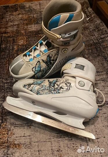 Коньки-трансформеры раздвижные roces р. 36-40