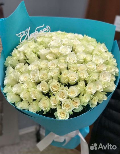 101 роза/Доставка