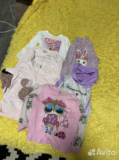 Вещи пакетом на девочку 92 98