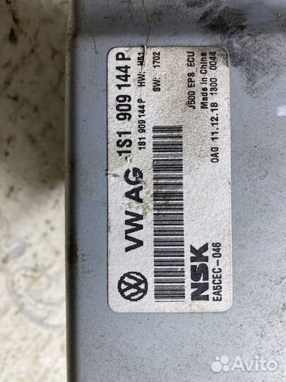 Электроусилитель руля Volkswagen Polo седан 2019