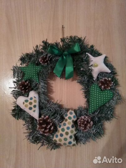 Венок новогодний