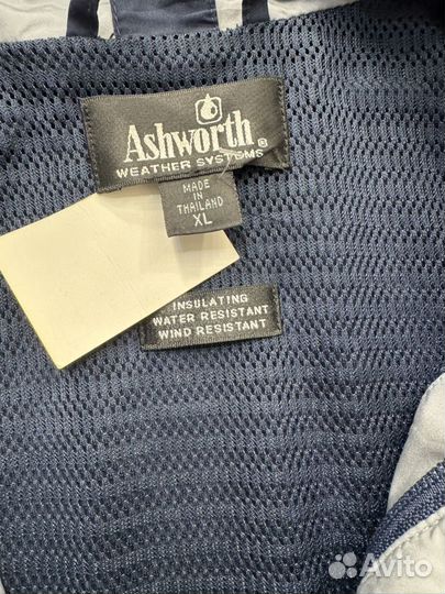 Винтажная ветровка Ashworth XL