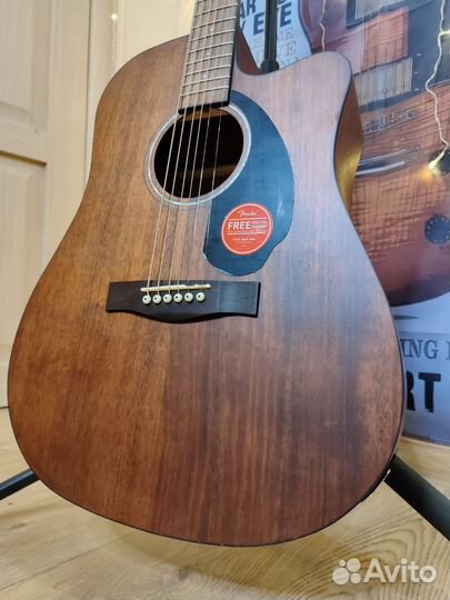 Fender cd 60s электро акустика новая гитара +чехол