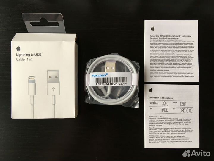 Кабель зарядки для iPhone Apple 8-pin