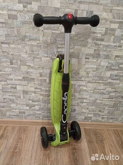 Самокат Сареlla трёхколёсный