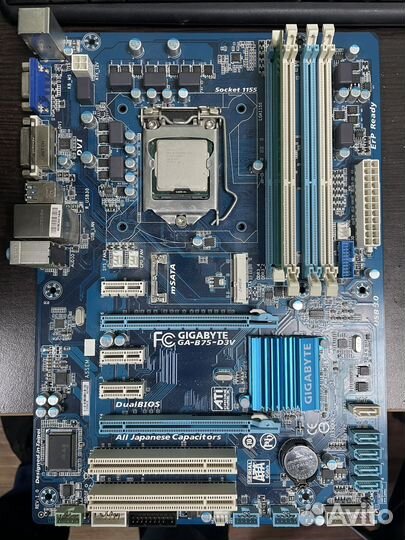 Материнская плата GA-B75-D3V rev1.0
