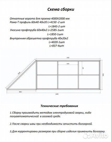 Гаражные ворота Alutech