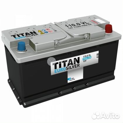 Акб 110Ач Титан EuroSilver. Доставка