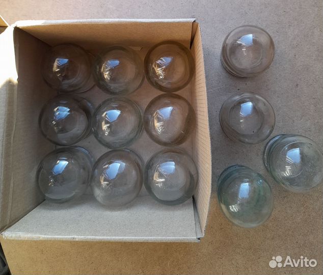 Банки стеклянные медицинские