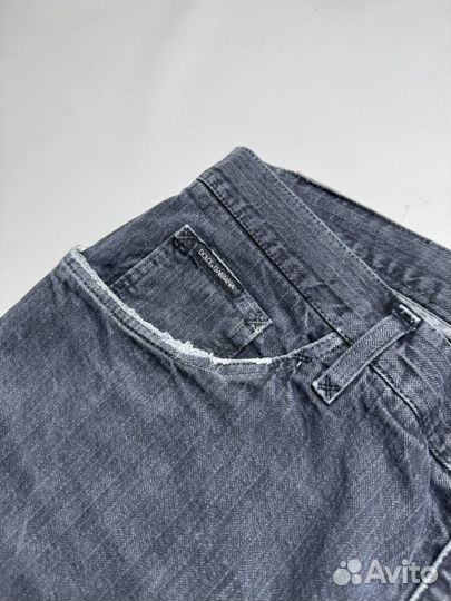 Джинсы Dolce Gabbana Vintage Distressed Jeans (L)
