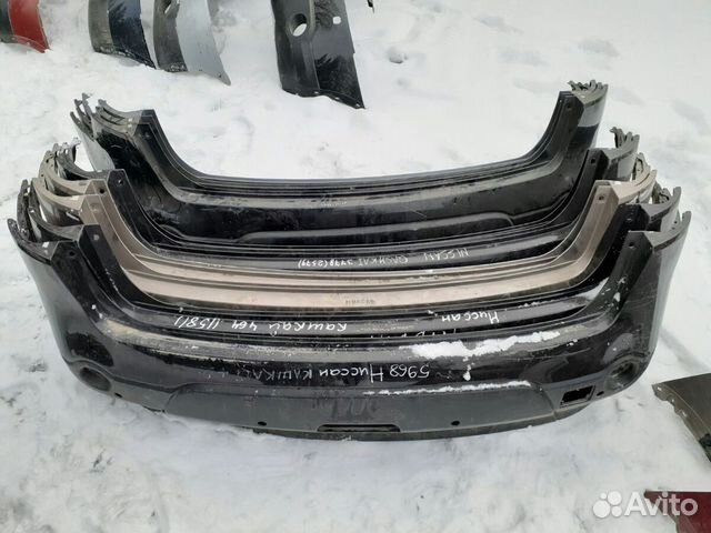 Ниссан Кашкай 2 j10 бампер задний