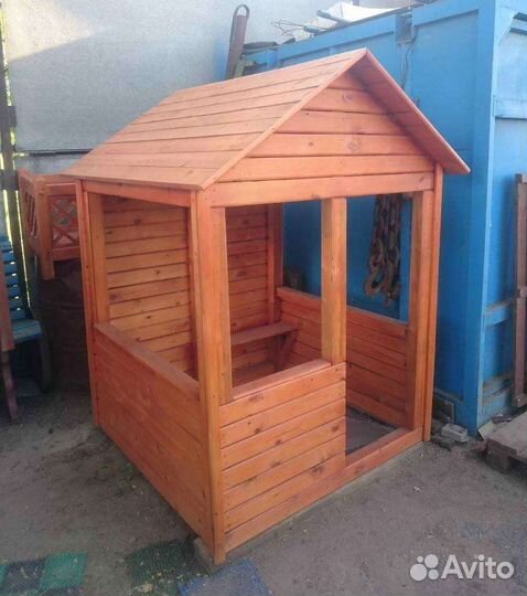 Детский игровой домик для дачи