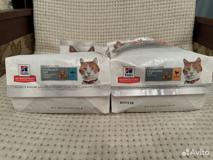 Сухой корм для кошек hills