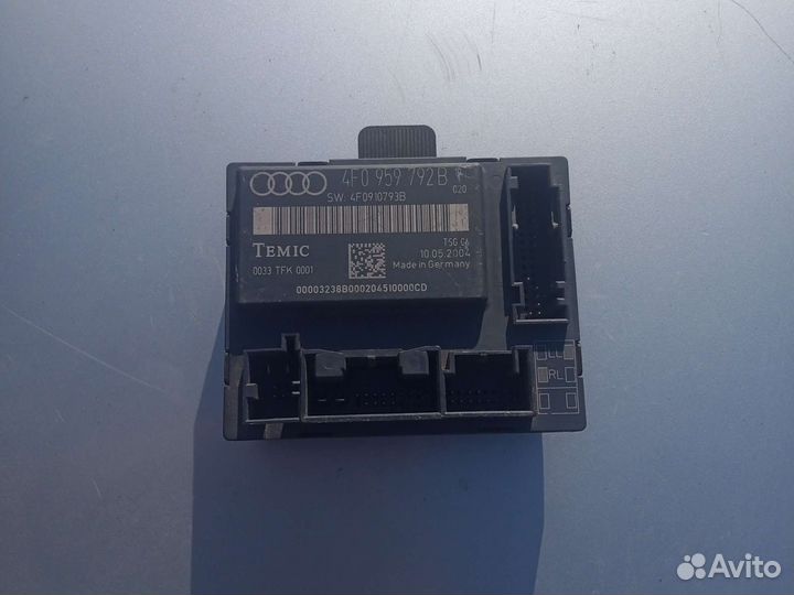 Блок управления двери Audi A6 C6