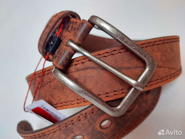 Мужской кожаный ремень