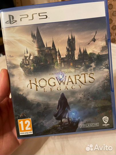 Hogwarts legacy ps5 диск, как новый