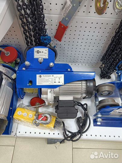 Таль электрическая с тележкой передвижения TOR