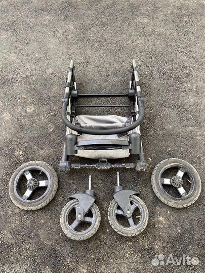 Коляска детская - трансформер 3в1 Luxmom 600G