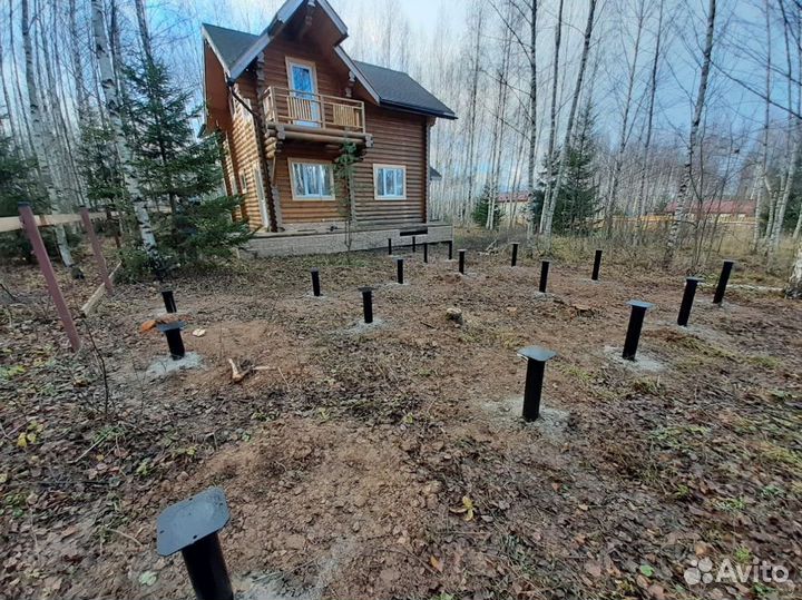 Винтовые сваи / Фундамент под ключ