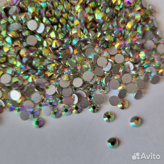 Стразы Crystal AB, кристаллы аб, термостразы