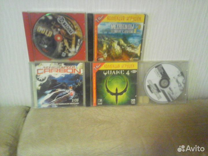 Компьютерные игры на дисках