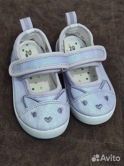 Слипоны для девочки