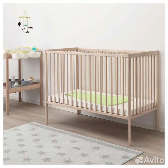 Кроватка деревянная Икеа