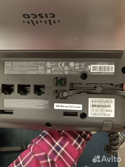 Ip телефон cisco cp-7821
