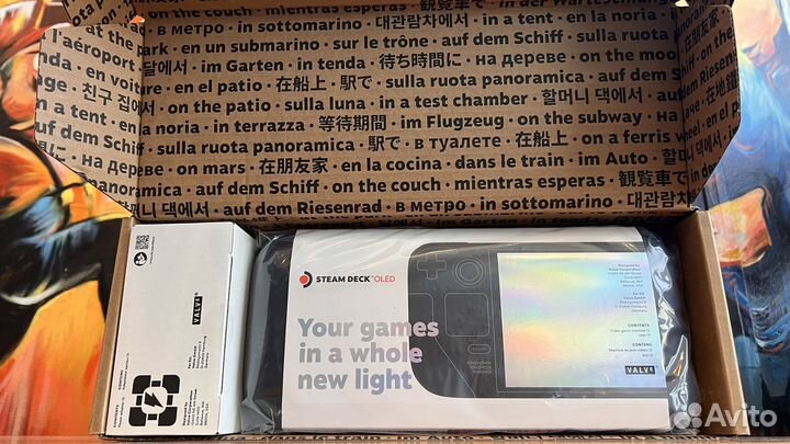 Steam deck 512 Oled + Стекло (Новый)