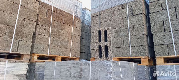 Керамзитобетонный блок