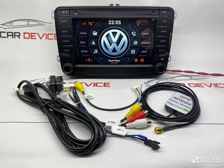 Магнитола Volkswagen универсальная Андроид