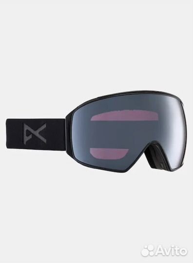 Маска Anon M4 Goggles Sunny Onyx, Variable Violet