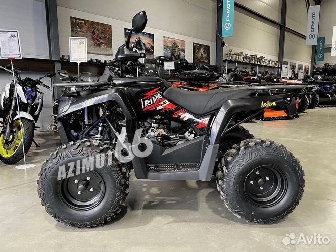 Квадроцикл Iride Rover 200 чёрный - рассрочка 0