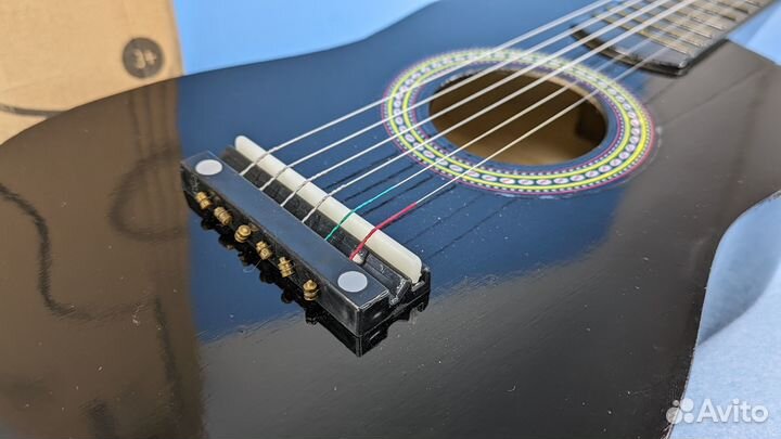 Гитара укулеле шестиструнная классическая 58см