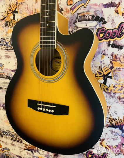 Акустическая Гитара + чехол