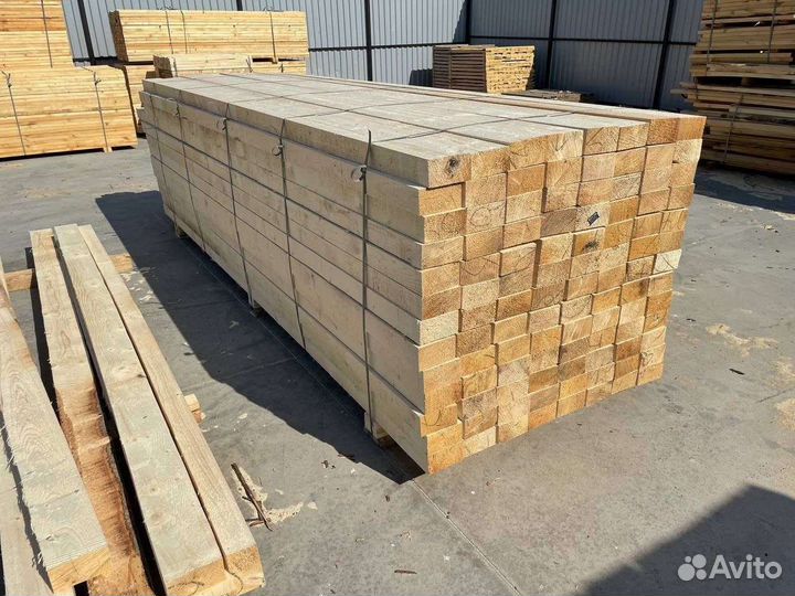 Брус обрезной 100х150х6м