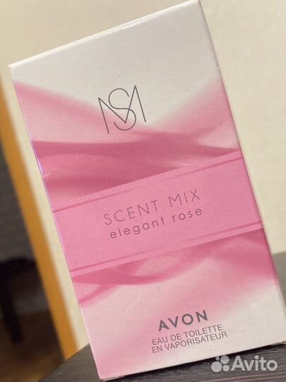Туалетная вода scent MIX elegant rose