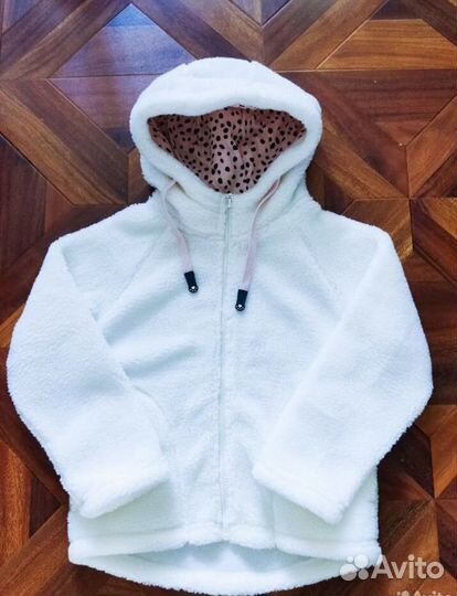 Меховая кофта для девочки 110