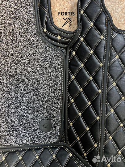 3d коврики из экокожи Toyota