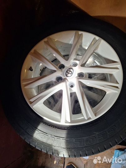 Резина yokohama Geolandar 225/65 R17 на дисках