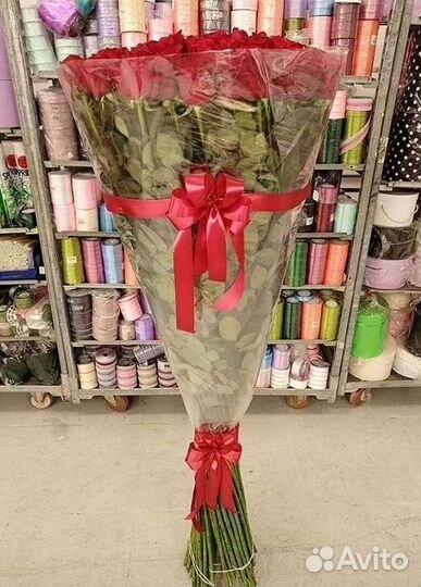 Высокие розы 150 160 170 180 190см доставка Москва